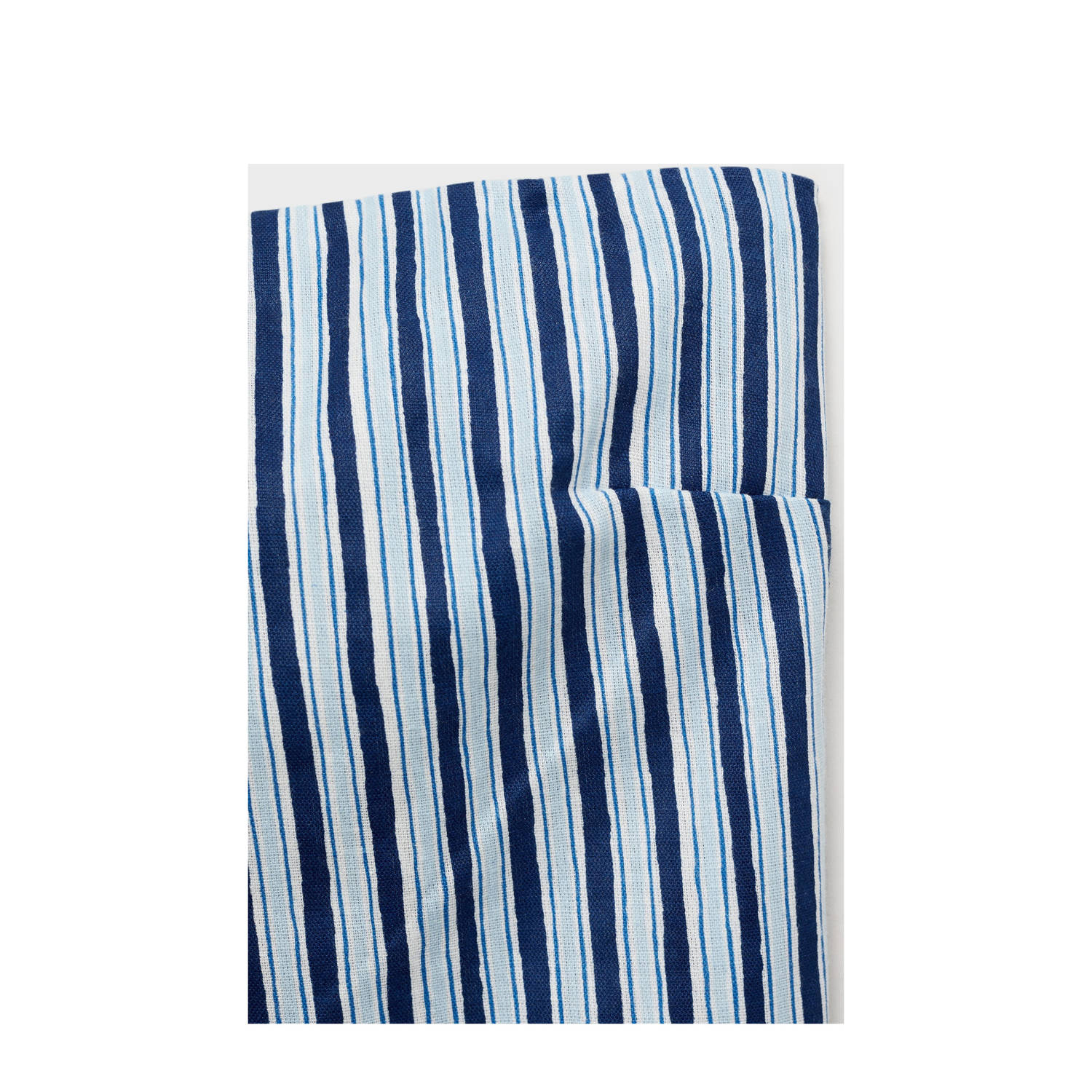 MANGO TEEN strapless top blauw