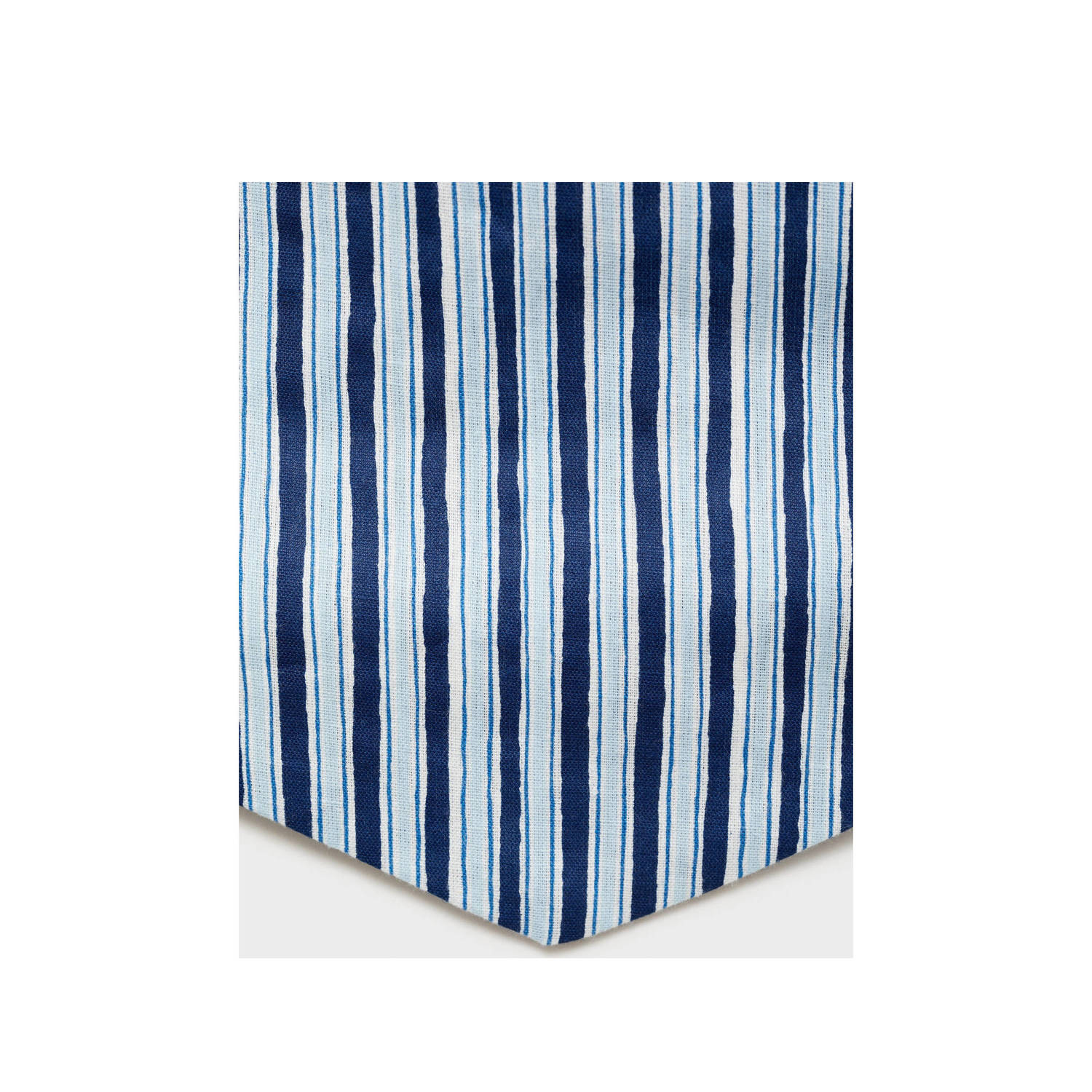 MANGO TEEN strapless top blauw