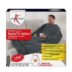 Elektrische Bank-/TV deken 183x155cm