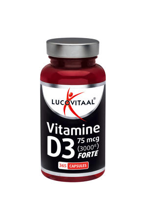vitamine D3 75mcg (3000IE) - 365 capsules