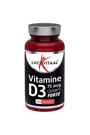 vitamine D3 75mcg (3000IE) - 365 capsules