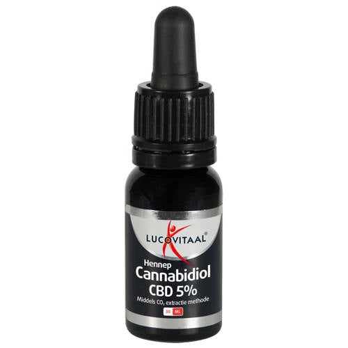 Lucovitaal CBD Cannabidiol olie 5% Maxi Fles afbeelding