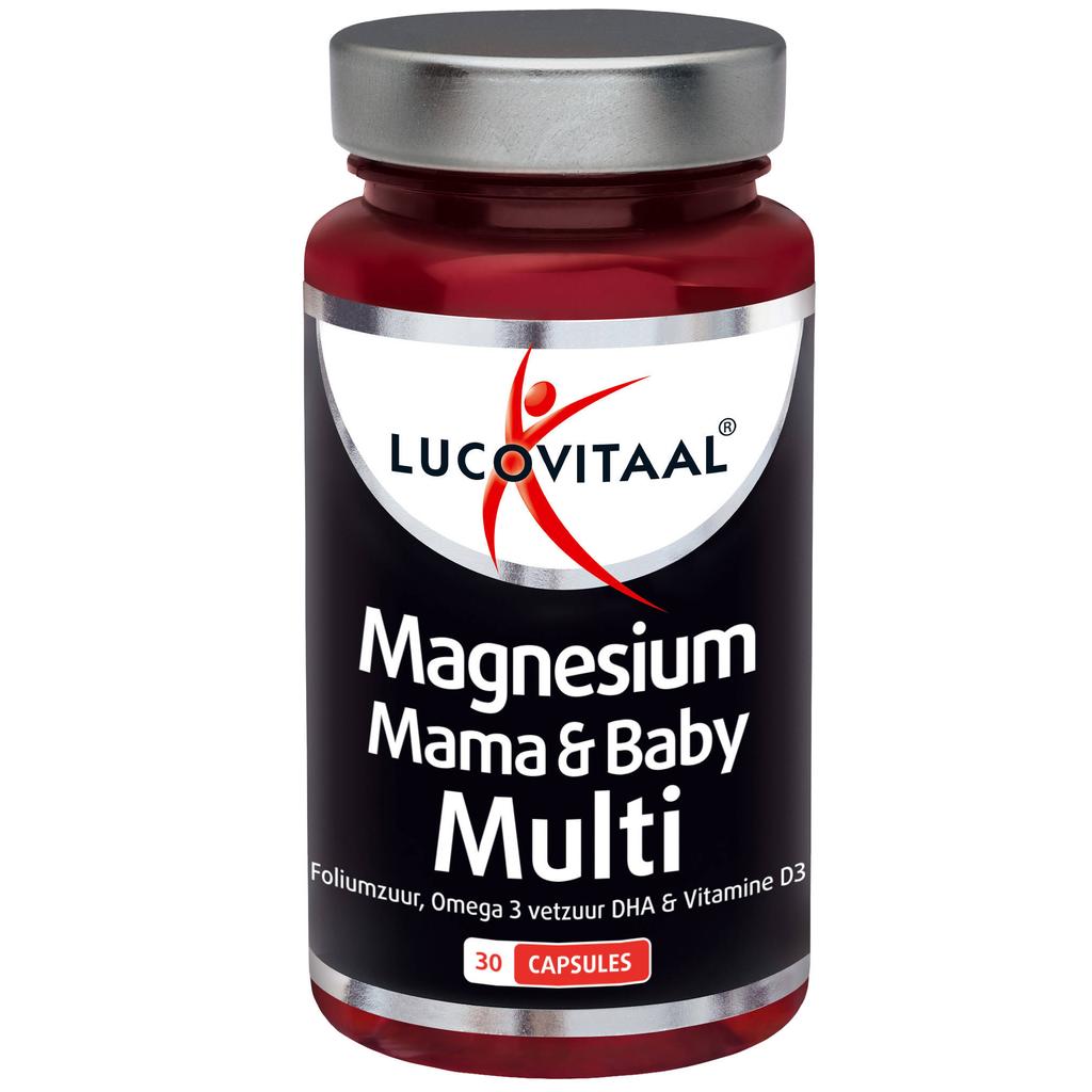 Lucovitaal Magnesium Mama & Baby Multi - 30 capsules