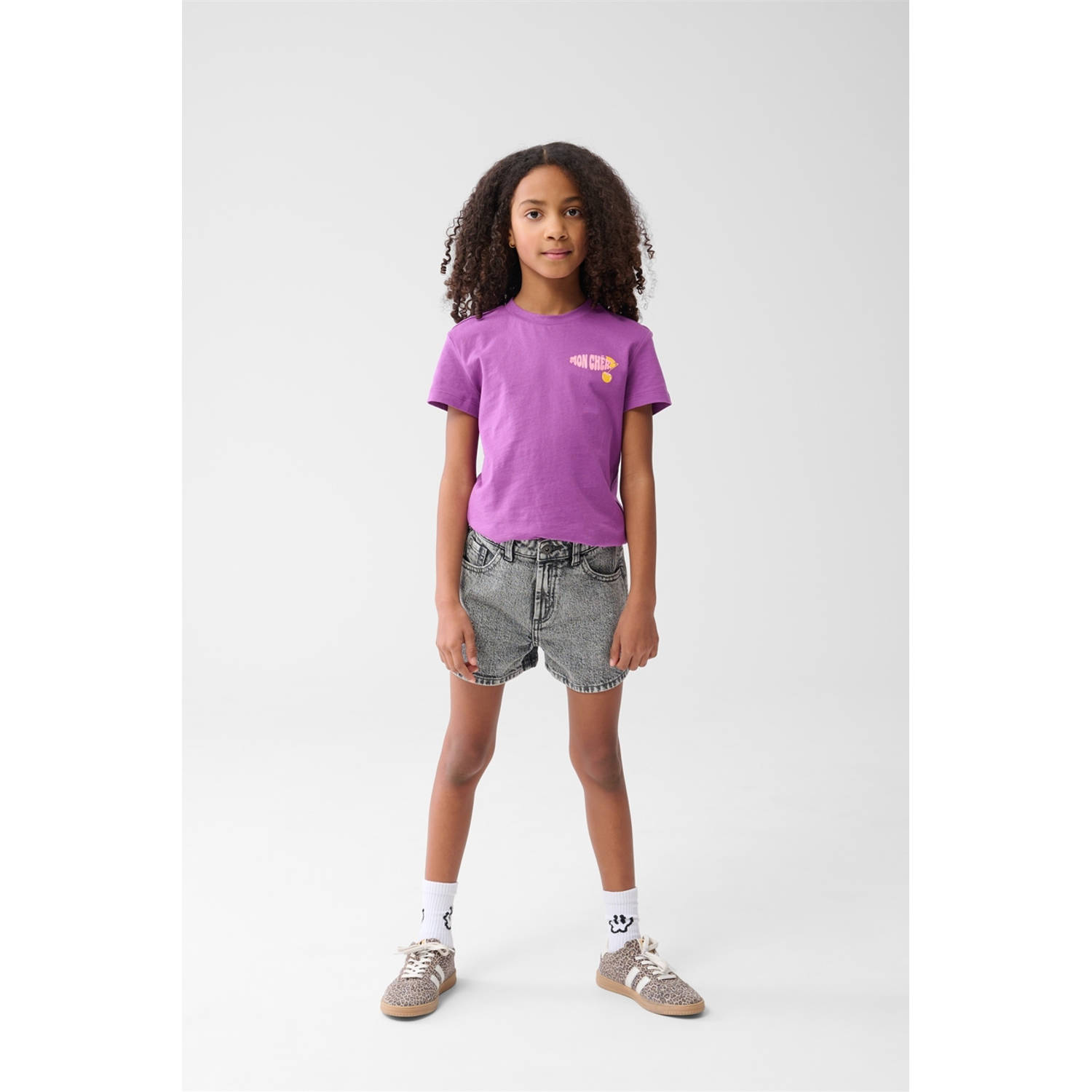 Shoeby regular denim short grey denim
