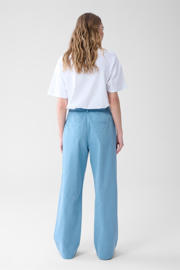 thumbnail: Shoeby wide leg high waist pantalon blauw