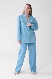 thumbnail: Shoeby wide leg high waist pantalon blauw
