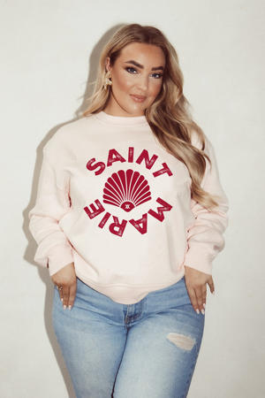 sweater lichtroze