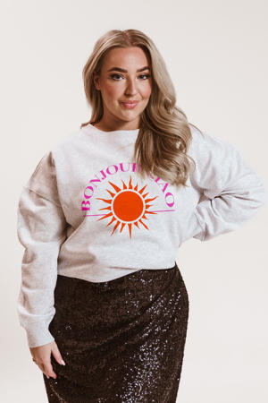 sweater lichtgrijs