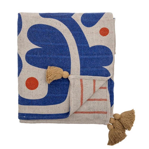 Bloomingville plaid Eviaya (160x130 cm) afbeelding