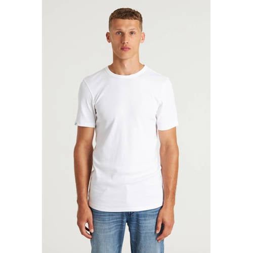 CHASIN' slim T-shirt wit afbeelding