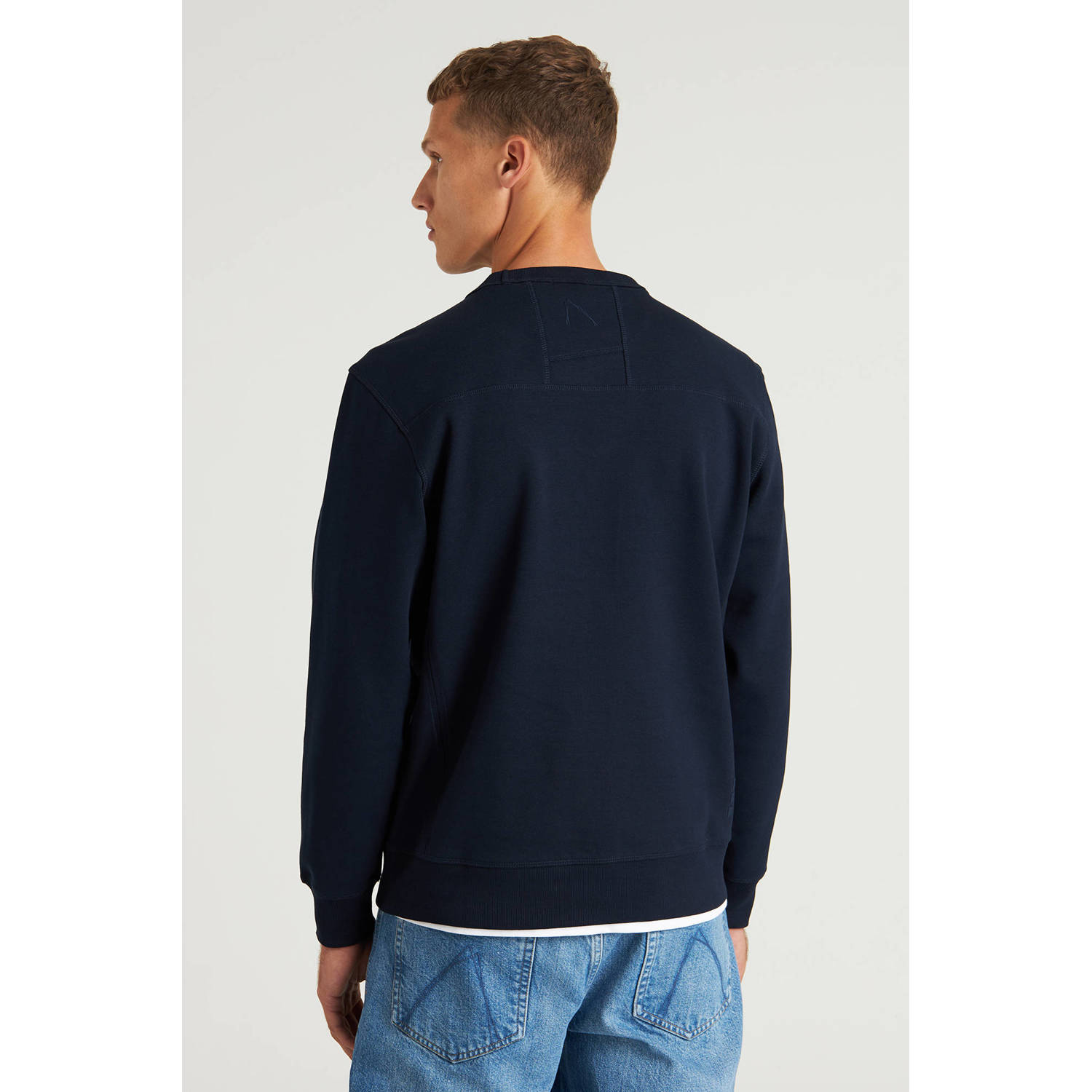 CHASIN' sweater donkerblauw