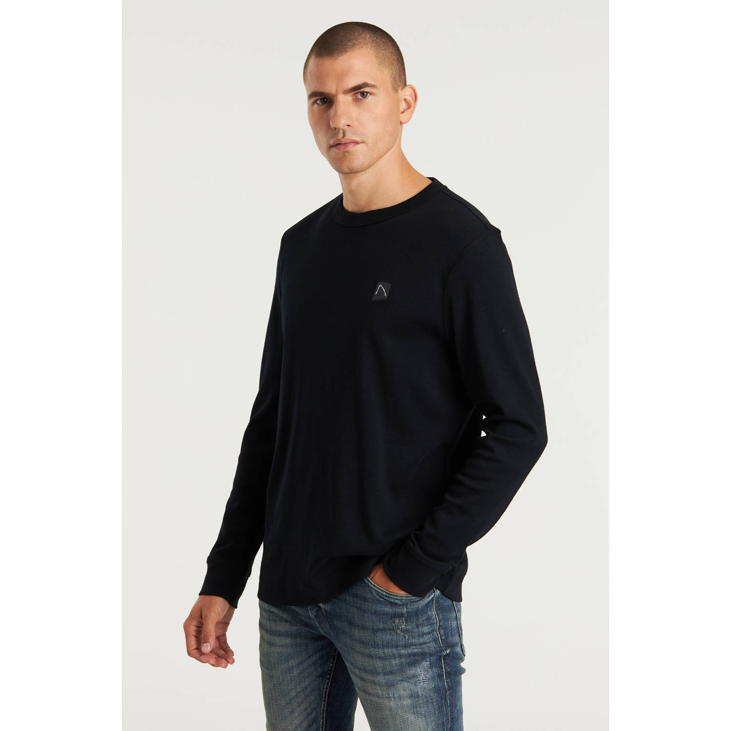 CHASIN' longsleeve zwart