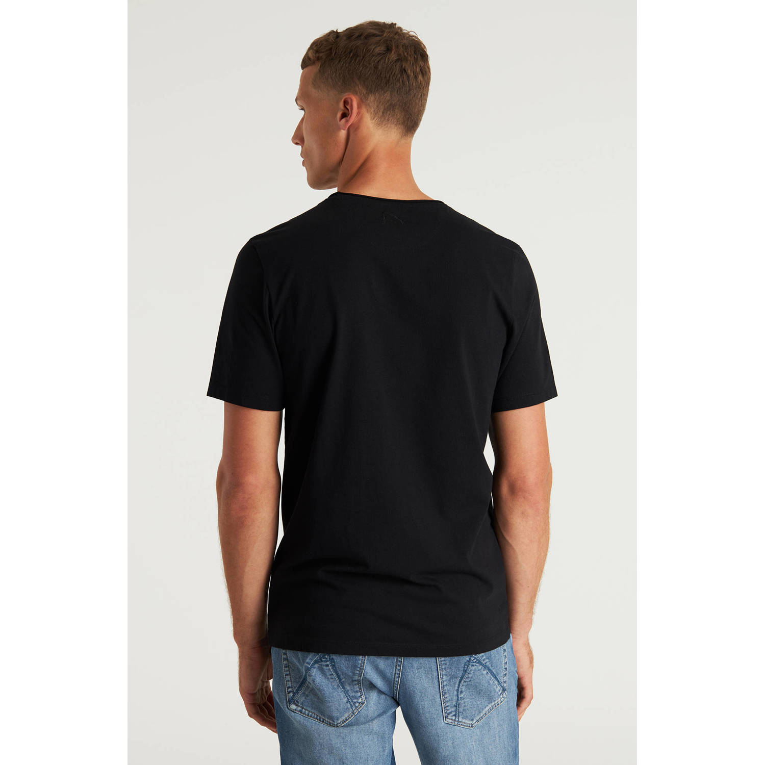 CHASIN' regular T-shirt EXPAND zwart