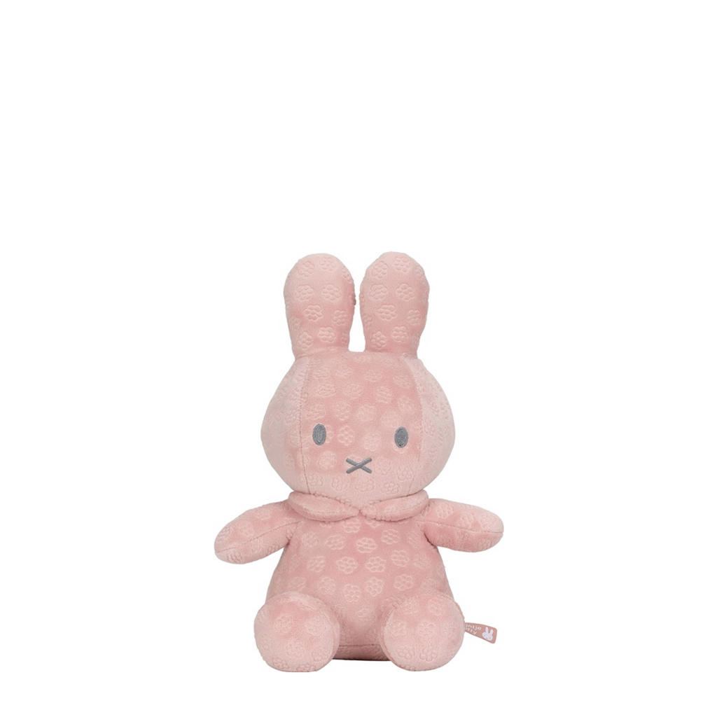Little Dutch Nijntje knuffel 20cm pink flower