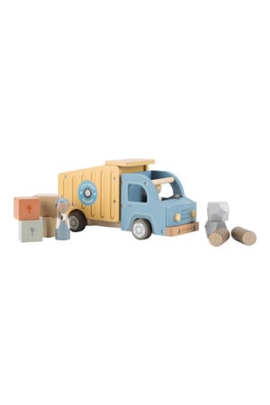 Vuilniswagen met pegdolls
