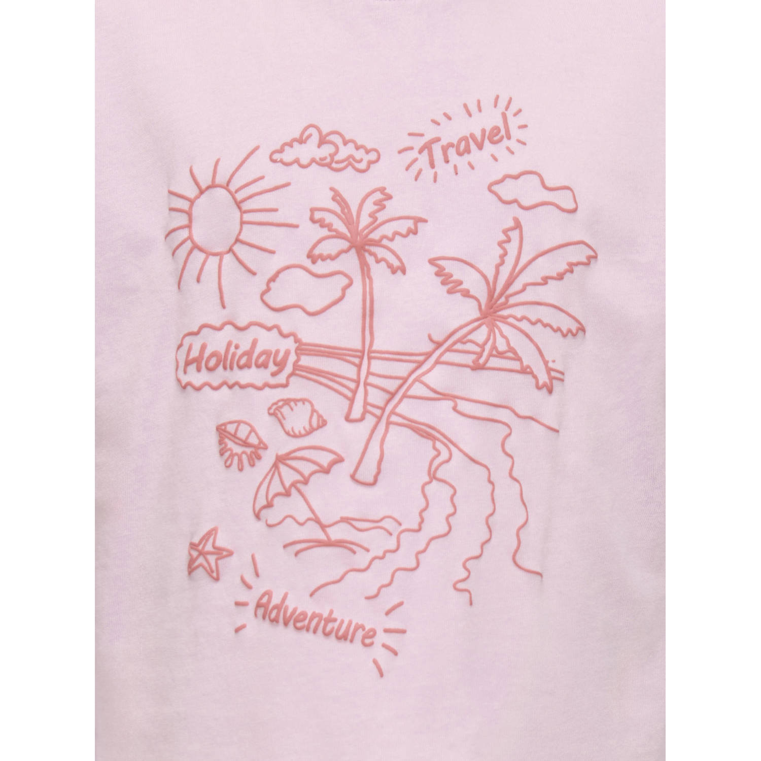ONLY KIDS MINI T-shirt lichtroze