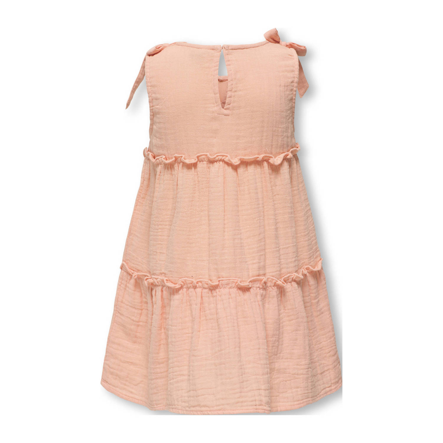 ONLY KIDS MINI zomerjurk zalm