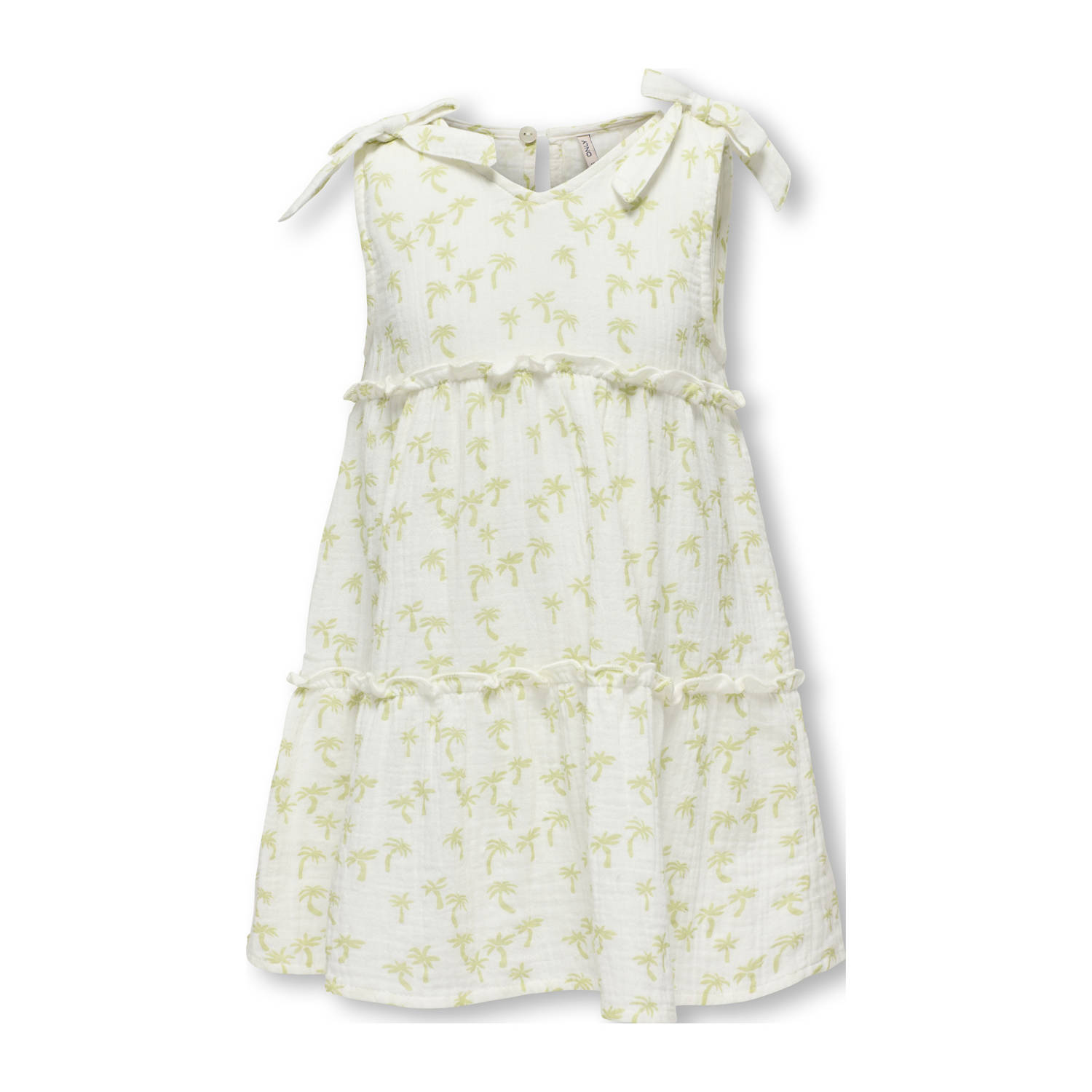 ONLY KIDS MINI zomerjurk wit