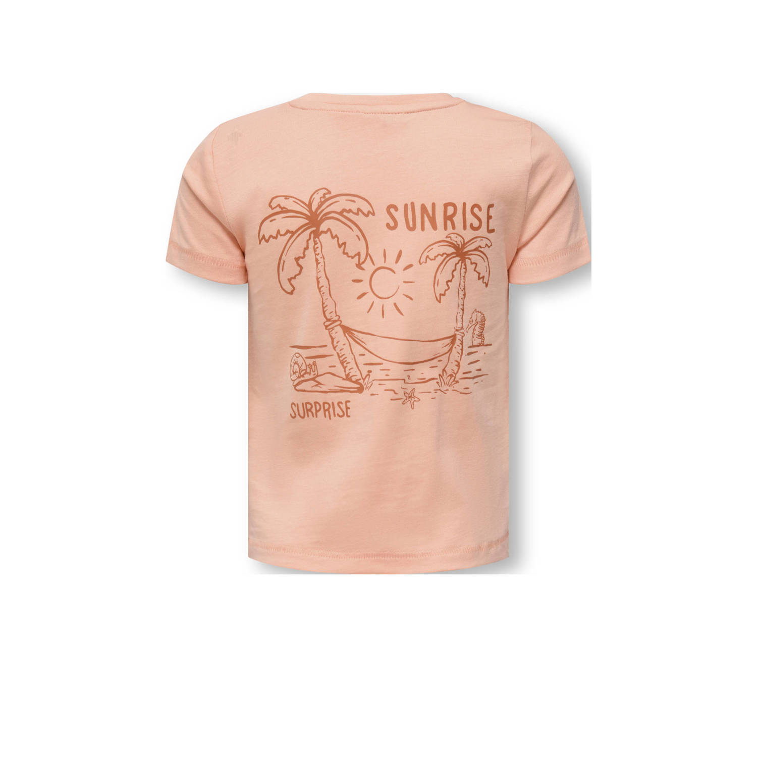 ONLY KIDS MINI T-shirt zalm
