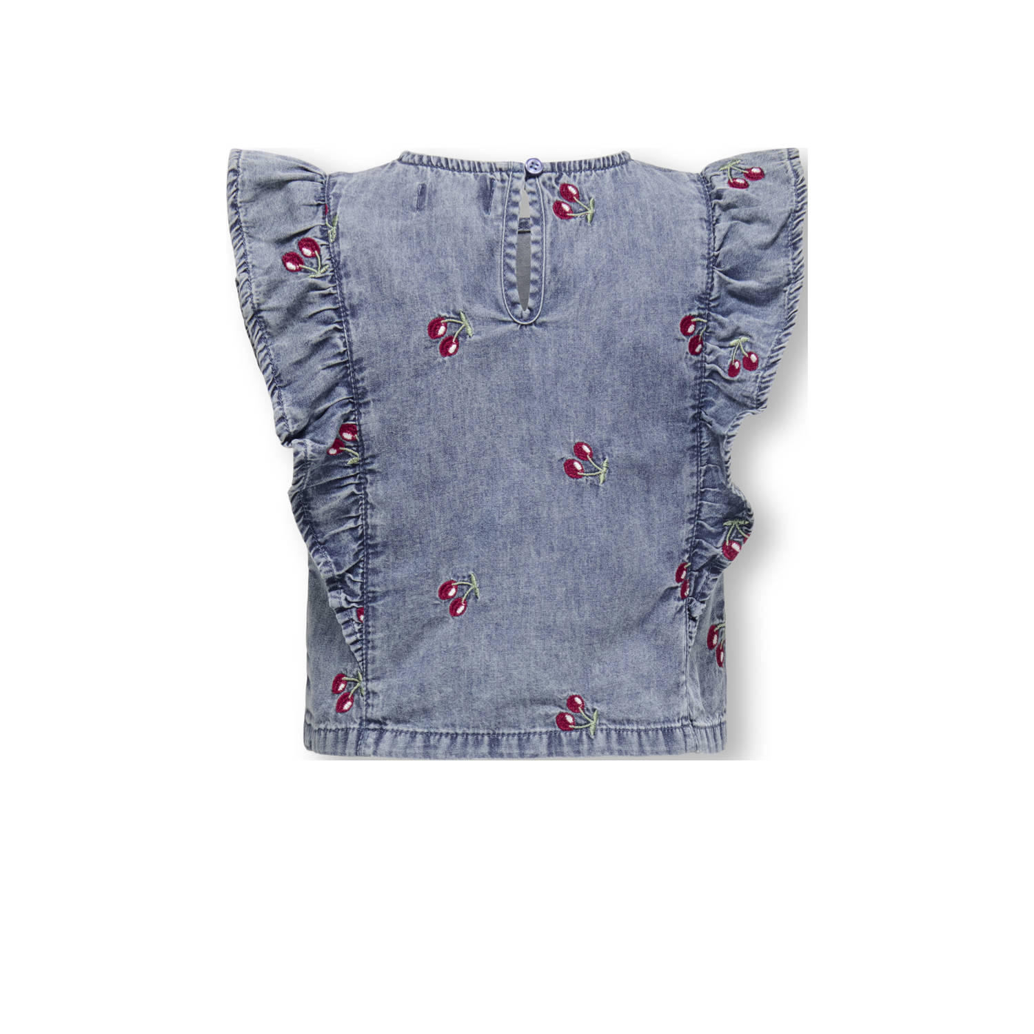 ONLY KIDS MINI denim blousetop medium blue denim