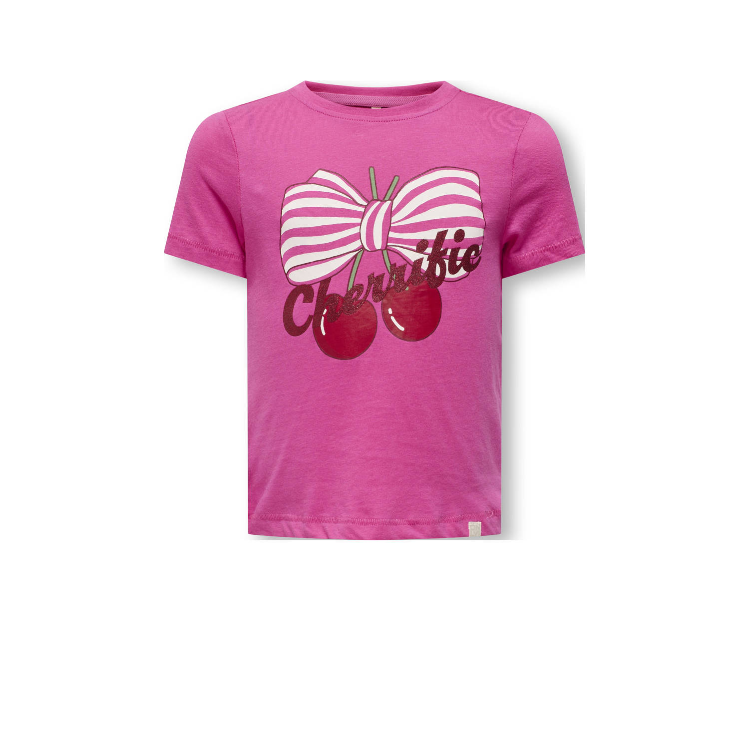 ONLY KIDS MINI T-shirt fuchsia