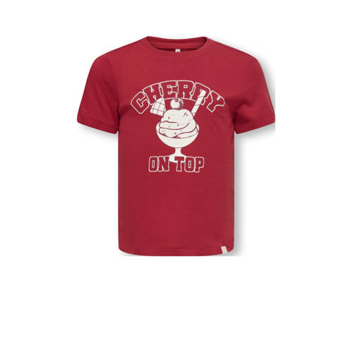 KIDS ONLY MINI T-shirt rood afbeelding