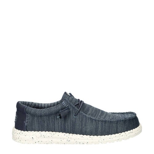Hey Dude Wally Stretch Sox bootschoenen donkerblauw afbeelding
