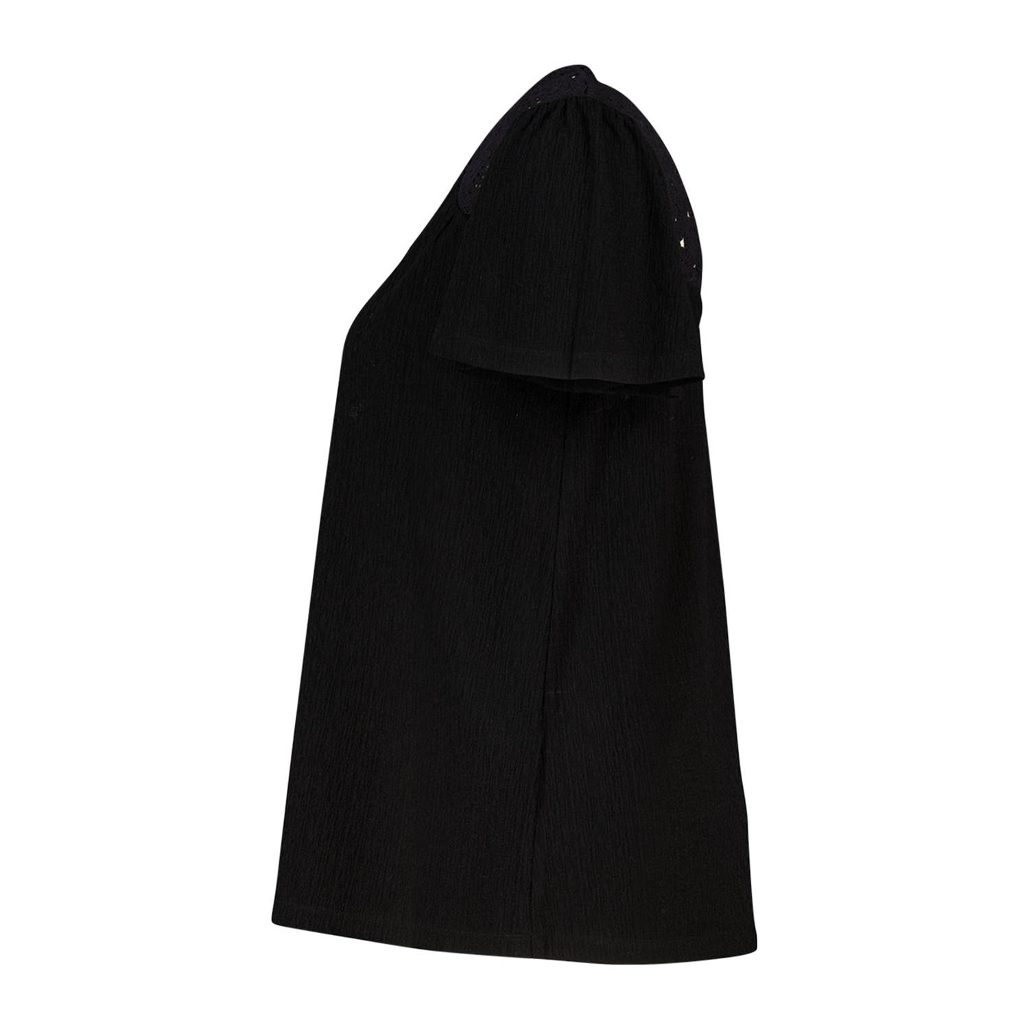 MS Mode top zwart ajour