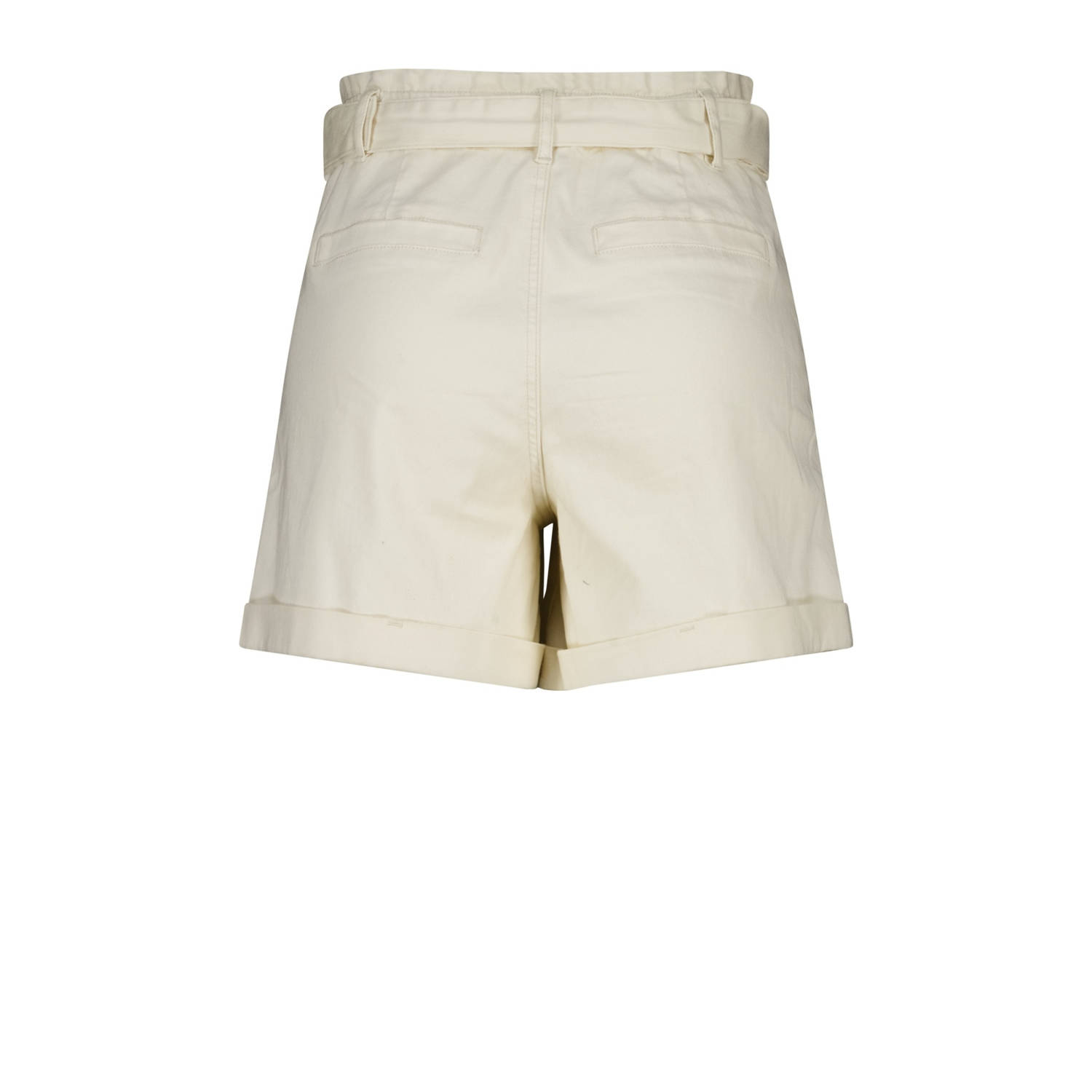 MS Mode high waist casual short crème
