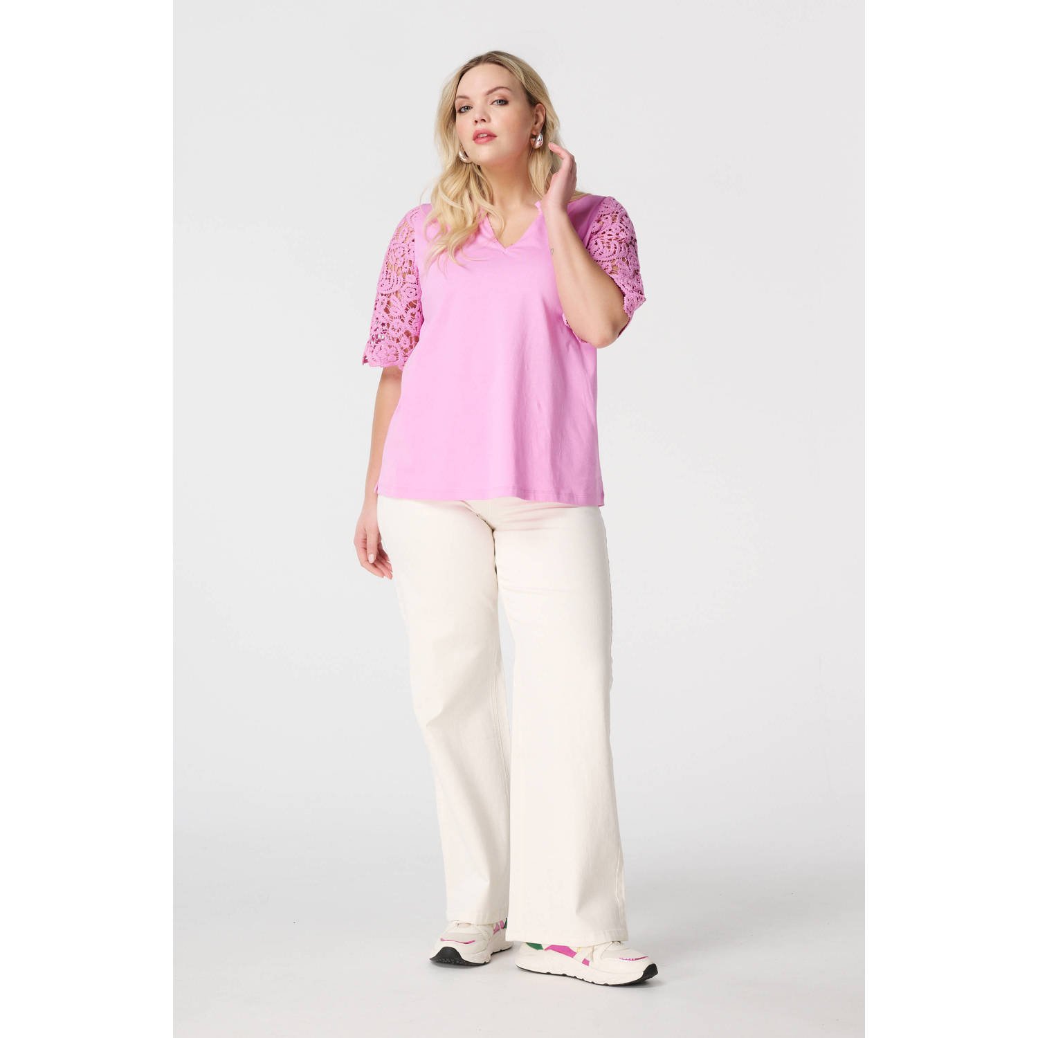 MS Mode top roze