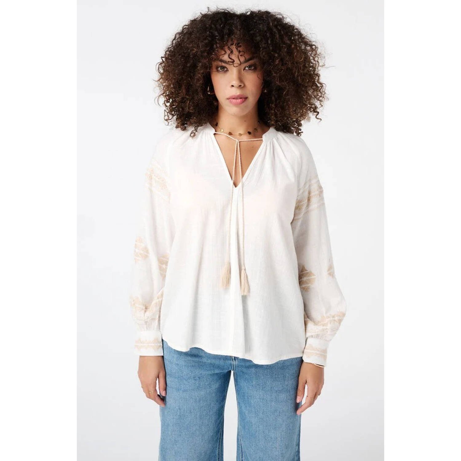 MS Mode blousetop beige