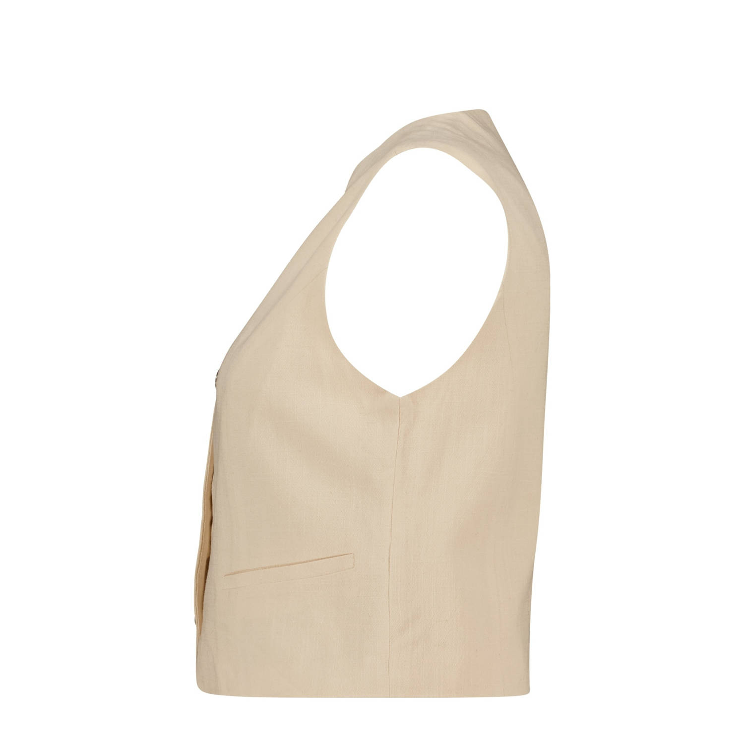 MS Mode gilet ecru