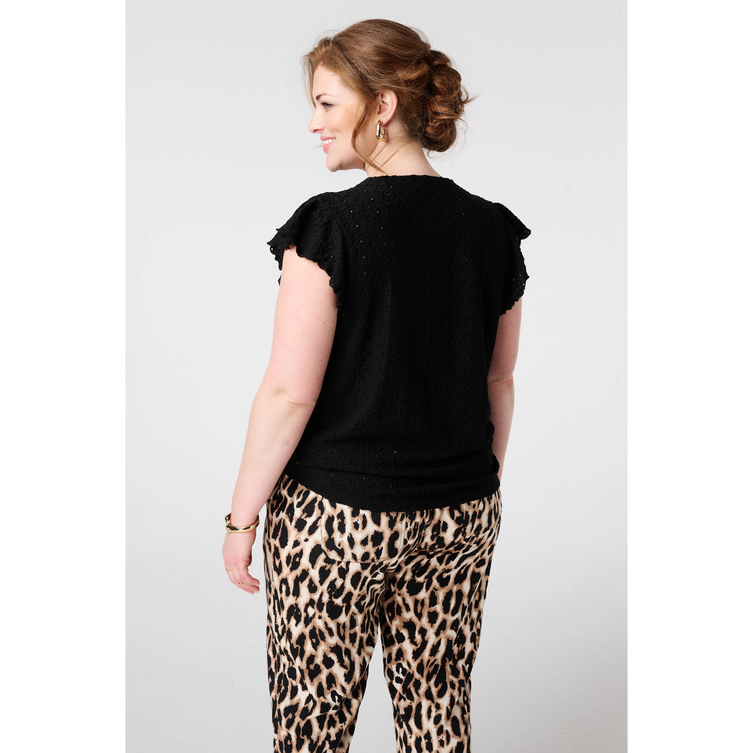 MS Mode blouse zwart