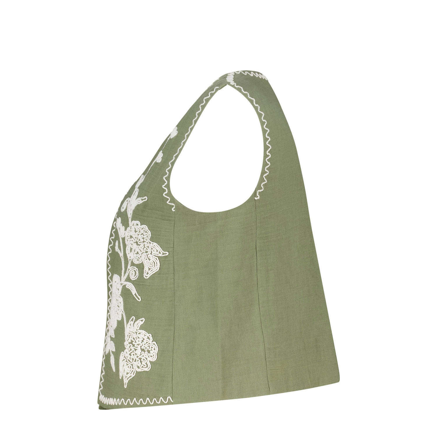 MS Mode gilet kaki