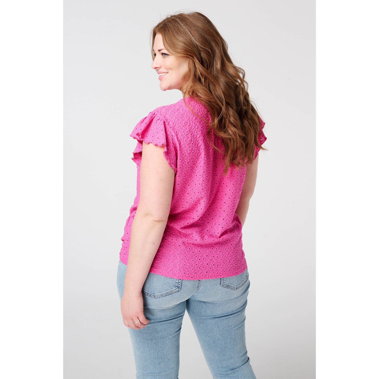 MS Mode blouse roze