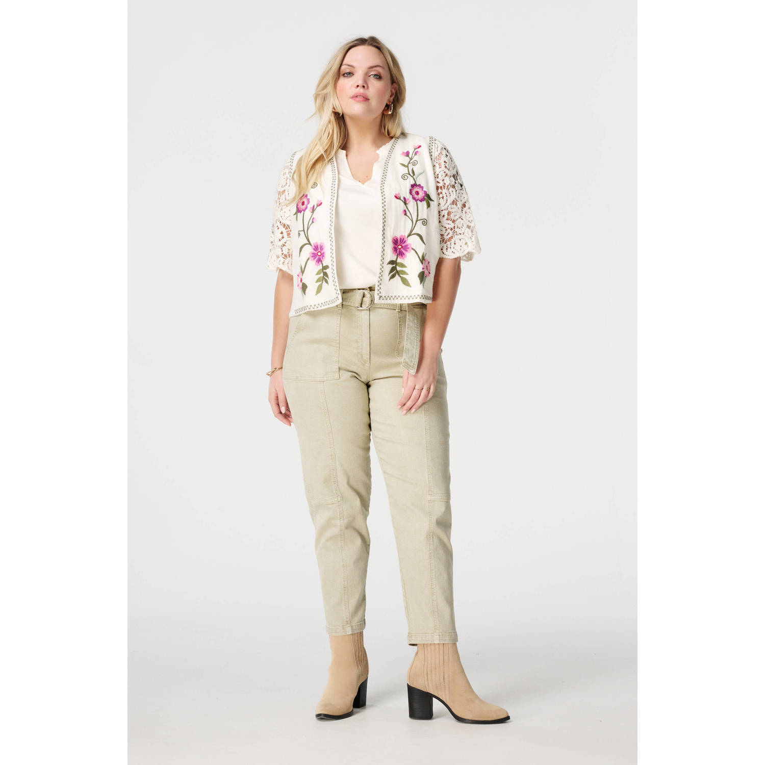 MS Mode gilet crème