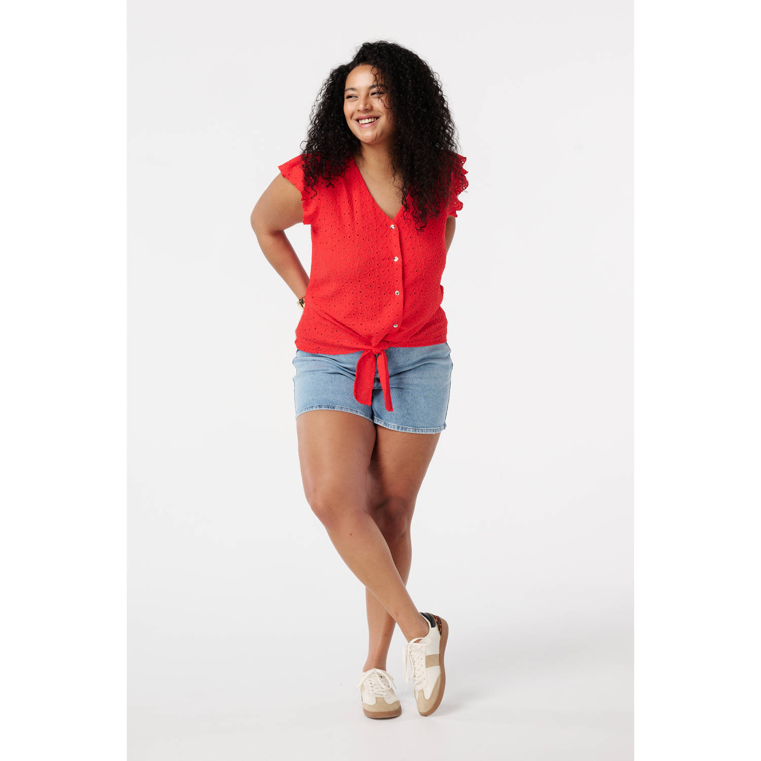 MS Mode blouse rood