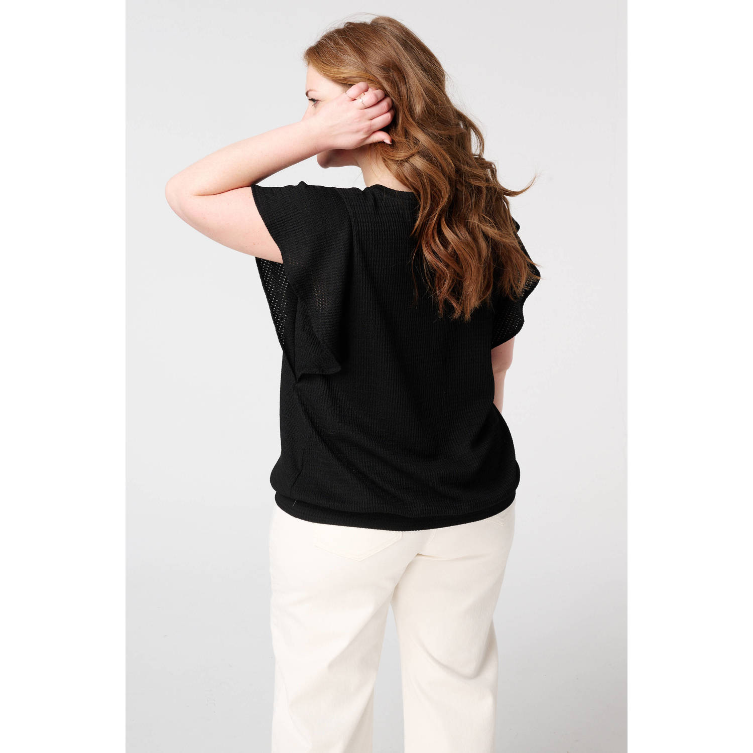 MS Mode top zwart
