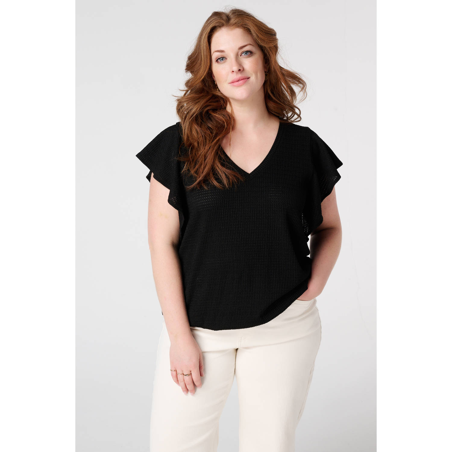 MS Mode top zwart