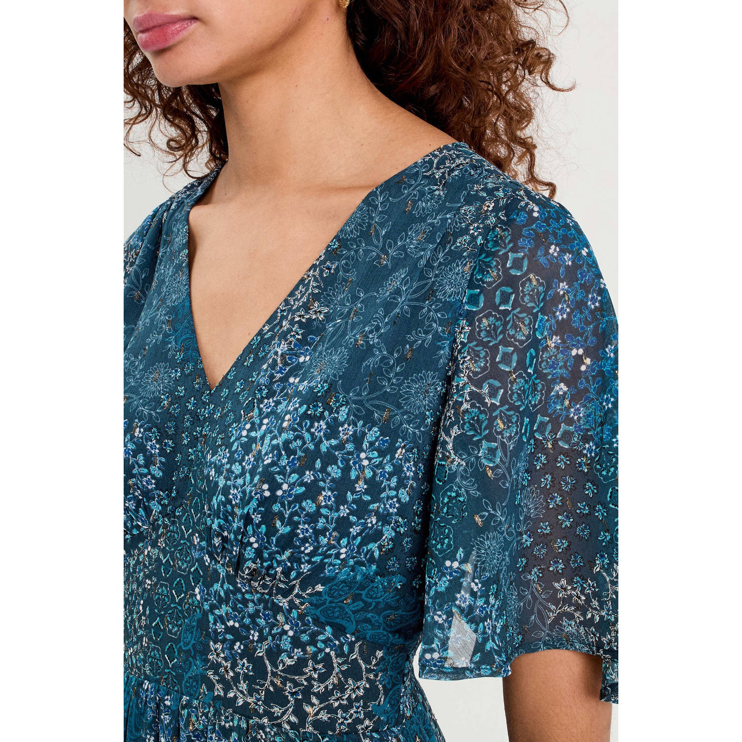 Cache jurk donkerblauw