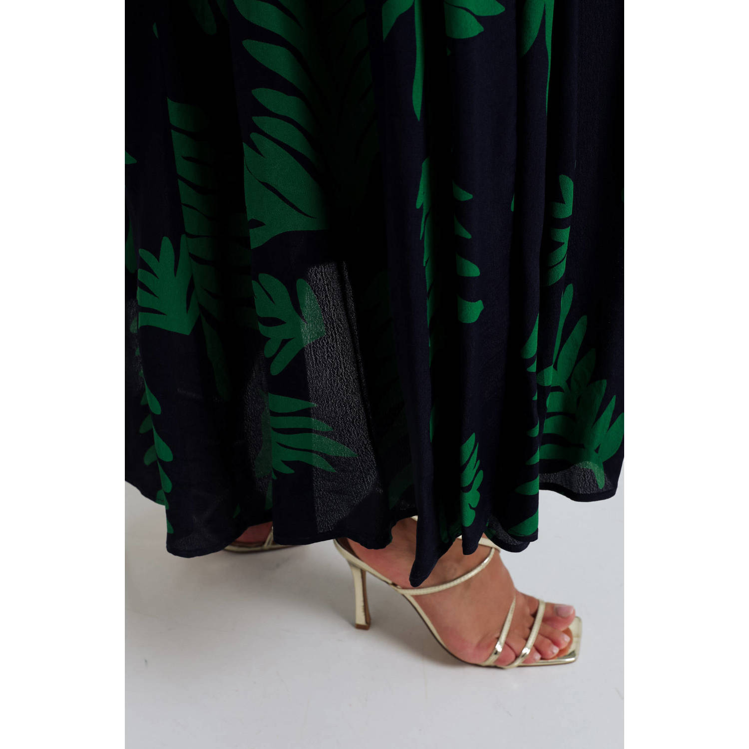 Paprika blousejurk groen