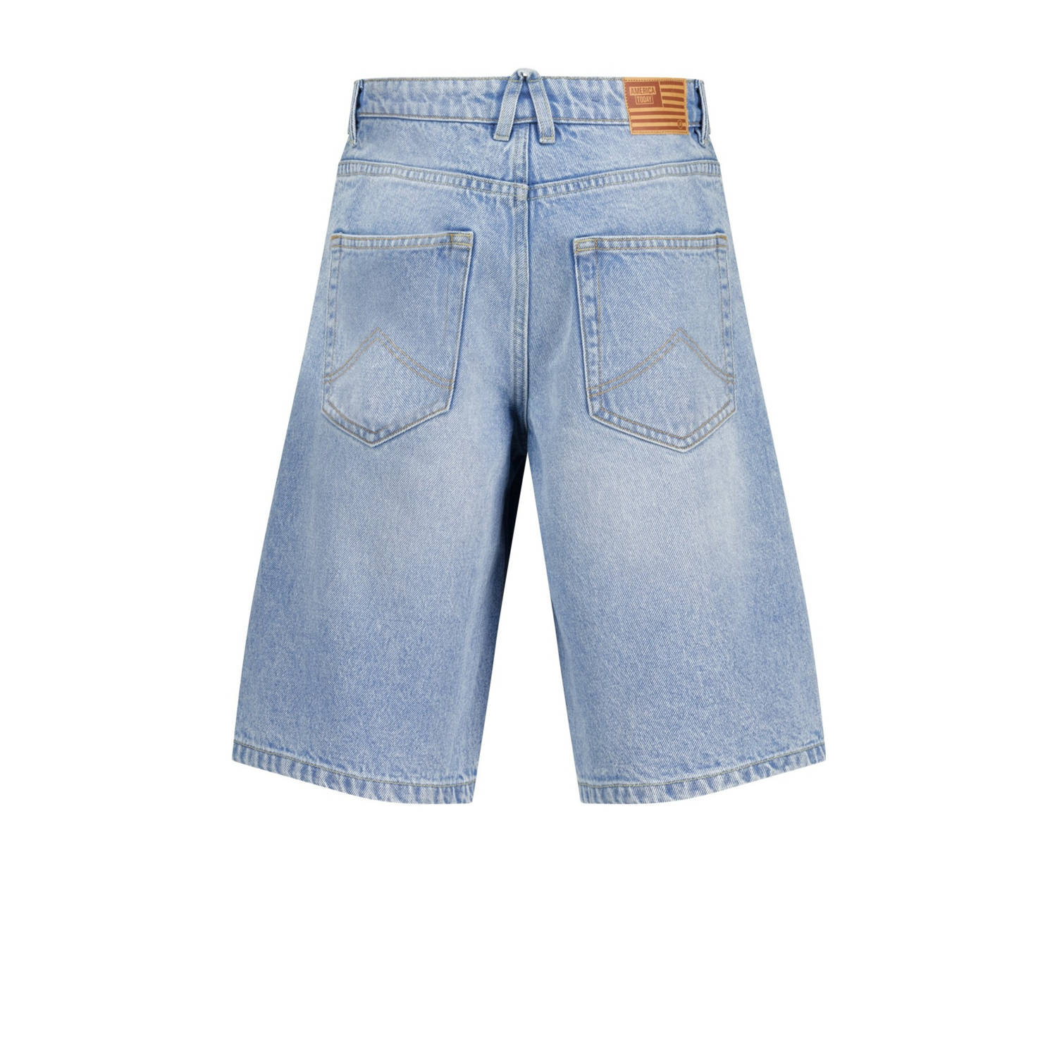 America Today denim short medium blue denim