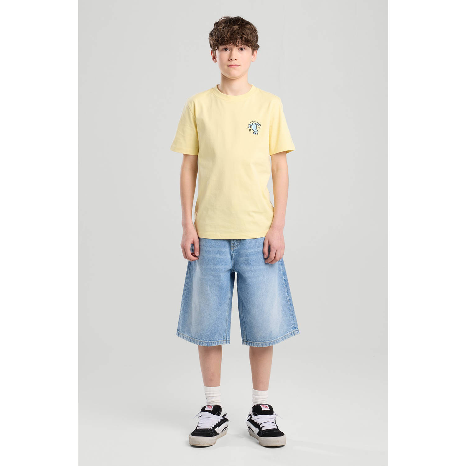 America Today denim short medium blue denim
