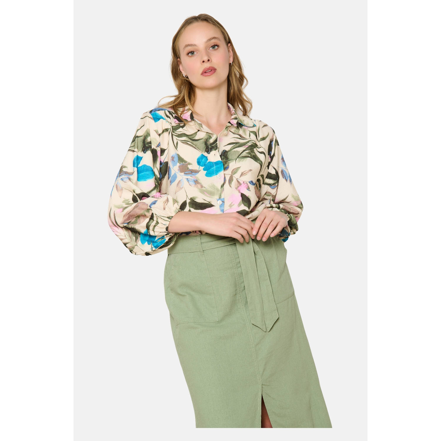 LOLALIZA blouse beige