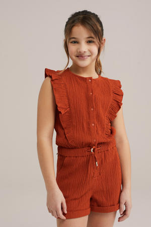 playsuit roodbruin