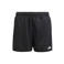 adidas zwemshort met logo - zwart