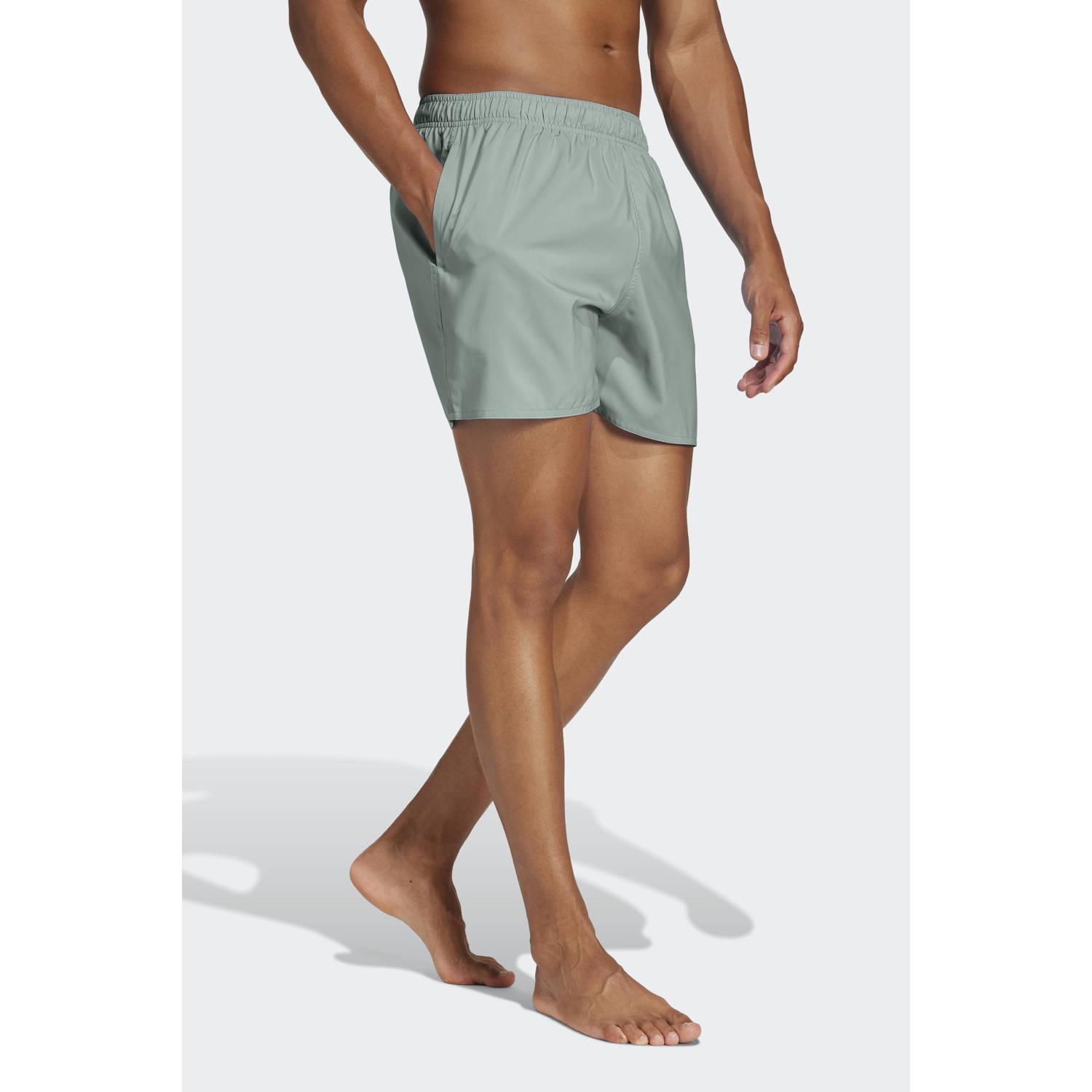 adidas Performance zwemshort grijs