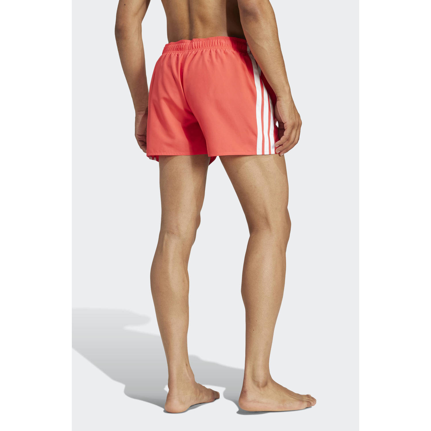 adidas Performance zwemshort koraalrood