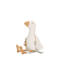 Little Dutch Newborn Naturals Activiteitenknuffel Little Goose