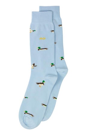 sokken Ducks lichtblauw